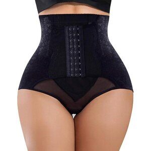 🆕Women Black Panties Shapewear Short High Waist Slimming Body Shaper Underwear
